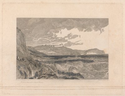 Château de Pendennis et entrée du port de Falmouth - George Cooke