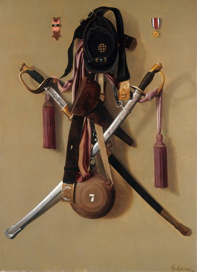 Regalia de guerre civile du Major Levi Gheen McCauley - George Cope