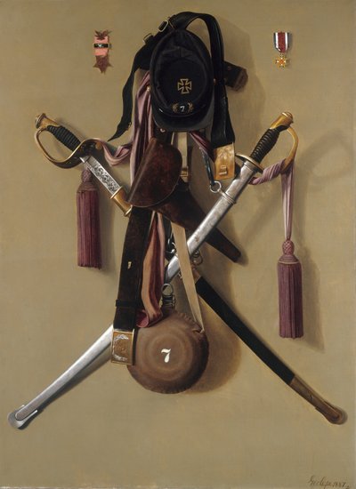 Régalia de la guerre civile du Major Levi Gheen McCauley, 1887 - George Cope
