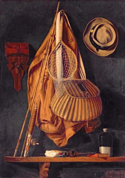 Accoutrements de pêcheur - George Cope