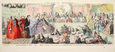 Une nouvelle cour de la Reine: Comme elle devrait être ou Les dames jugeant un scélérat méprisable pour une 