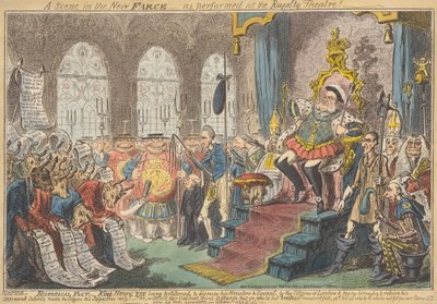 Une scène dans la nouvelle farce - telle que jouée au Royalty Theatre ! - George Cruikshank