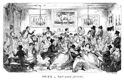 Béliers - Jollités rampantes, 19ème siècle - George Cruikshank