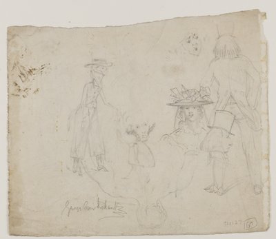 Études de caractères - George Cruikshank