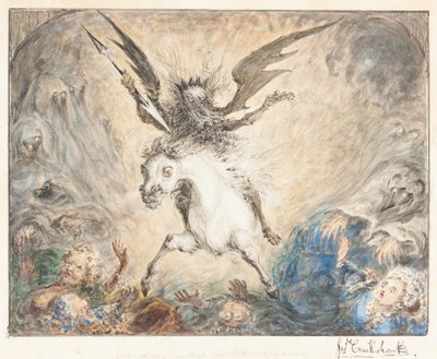 "Crinolina" - et les conséquences [recto] - George Cruikshank