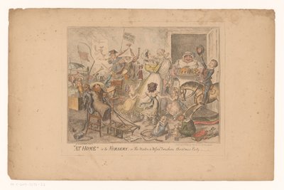 Fête dans la chambre des enfants - George Cruikshank