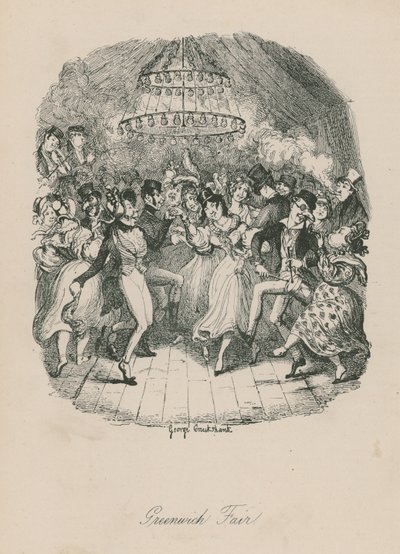 Foire de Greenwich - George Cruikshank