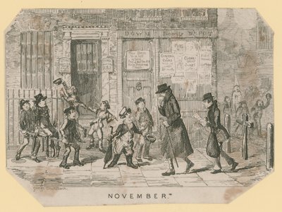 La Nuit de Guy Fawkes - George Cruikshank