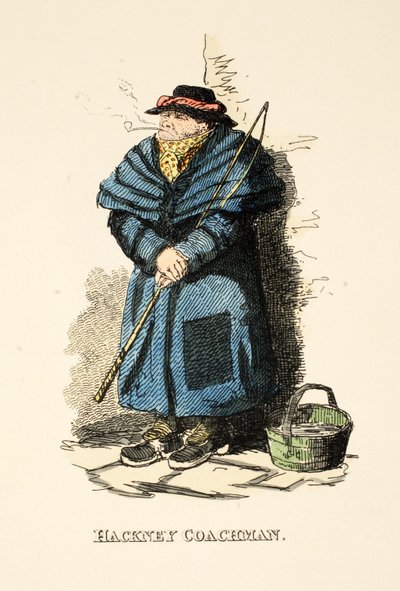 Cochér de fiacre, de 