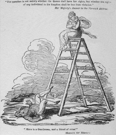 Voici un gentilhomme, et un ami à moi!, vers 1820 - George Cruikshank