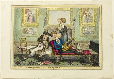 Colibris, ou Un Trio Dandy - George Cruikshank