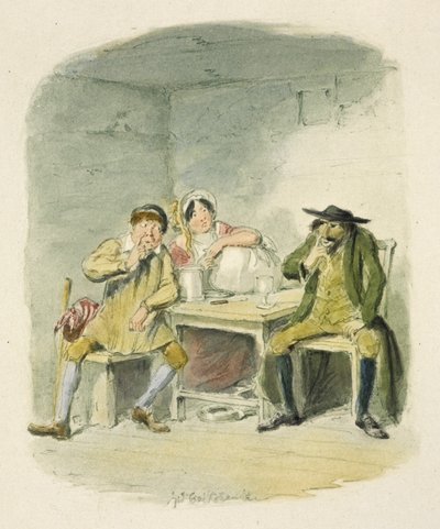 Illustration pour "Oliver Twist" - George Cruikshank