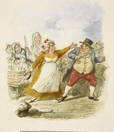 Illustration pour "Oliver Twist" - George Cruikshank