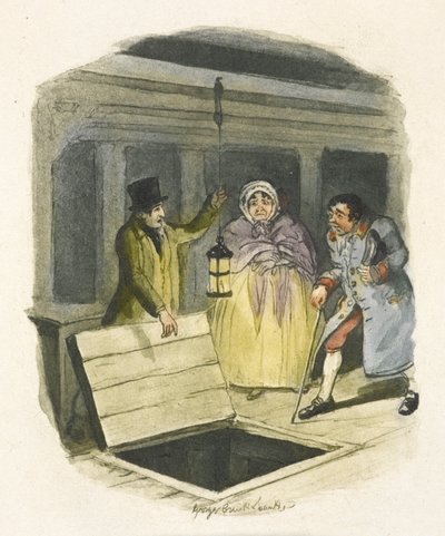 Illustration pour "Oliver Twist" - George Cruikshank