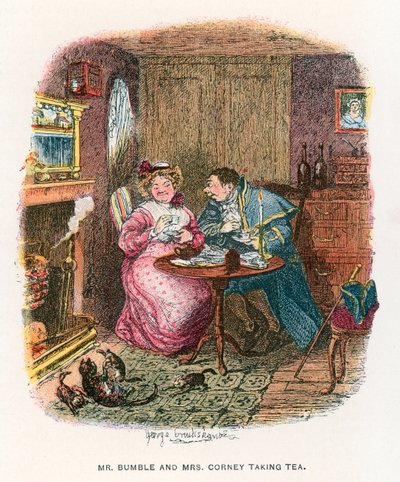Illustration pour Oliver Twist - George Cruikshank