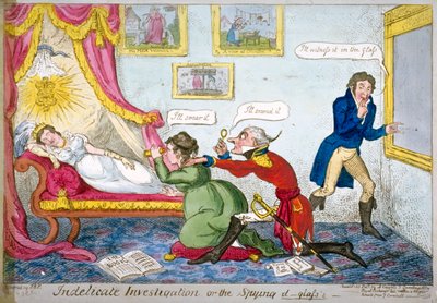 Enquête indélicate ou le verre espion - George Cruikshank