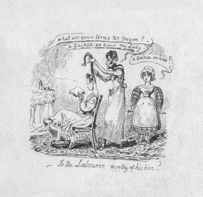Le travailleur est-il digne de son salaire, 1829 - George Cruikshank