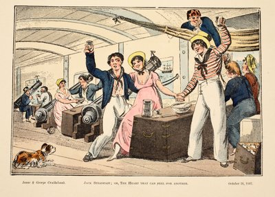 Jack Steadfast; ou, Le cœur qui peut ressentir pour un autre, pub. 1807 - George Cruikshank