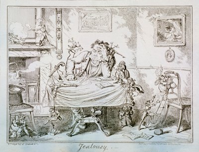 Jalousie, 1835 - George Cruikshank