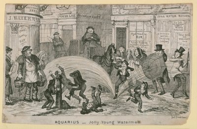 Jeunes bateliers joyeux - George Cruikshank