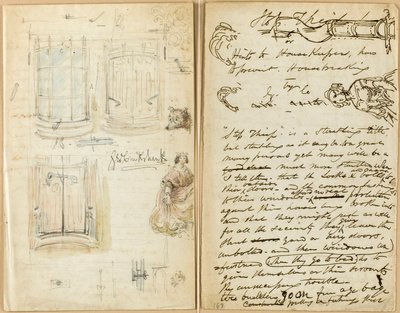 Lettre : Arrêtez le voleur - George Cruikshank