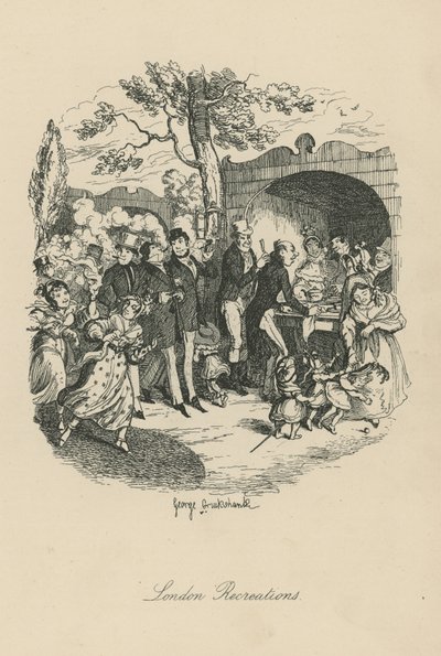 Récréations londoniennes - George Cruikshank
