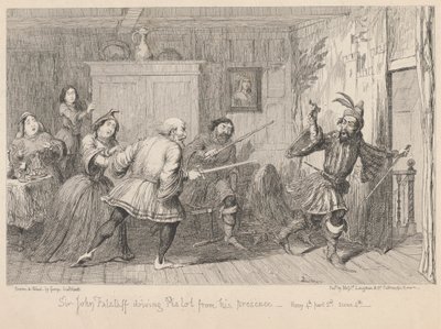Londres. La taverne de la Tête de Sanglier à Eastcheap : 