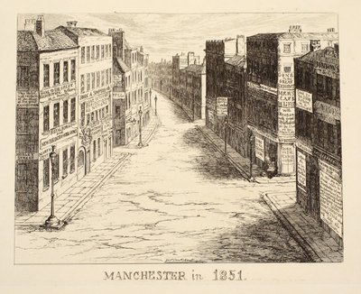 Manchester en 1851, des aventures de M. et Mme Sandboys et de leur famille qui sont venus à Londres pour s