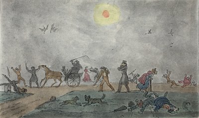 Novembre - (Ancien Style) - Flotte dans le brouillard et l