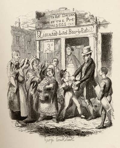 Oliver réclamé par ses amis affectueux, de 