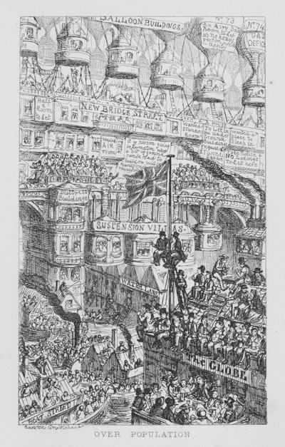 Surpopulation - George Cruikshank
