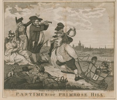 Divertissements de Primrose Hill - George Cruikshank