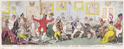 Amusements princiers ou Les Humeurs de la Famille - George Cruikshank