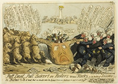 Tirez le diable, tirez le boulanger ! - George Cruikshank
