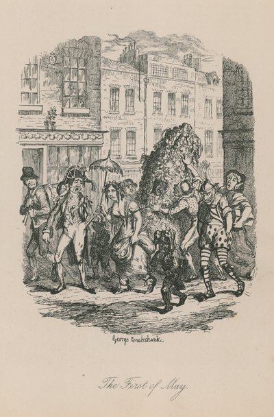 Scène de la vie londonienne : Le Premier Mai - George Cruikshank