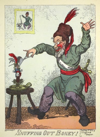 Éteindre Boney, pub. par Thomas Tegg - George Cruikshank