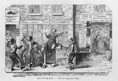 Le jour de la Saint-Crépin - George Cruikshank