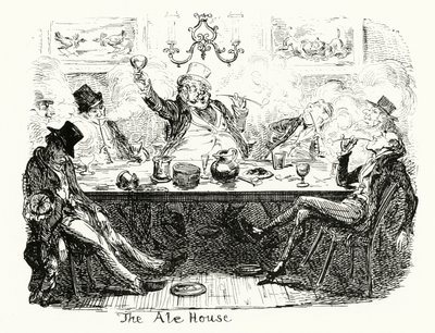 La Taverne (gravure) - George Cruikshank