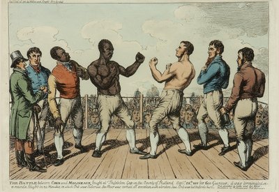 Le combat entre Cribb et Molineaux - George Cruikshank