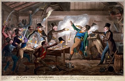Les conspirateurs de Cato Street - George Cruikshank