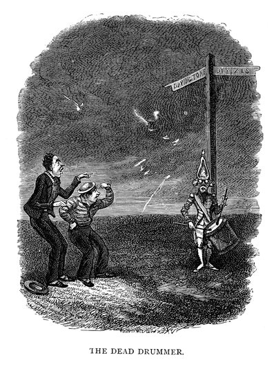 Le tambour mort, 1840 - George Cruikshank