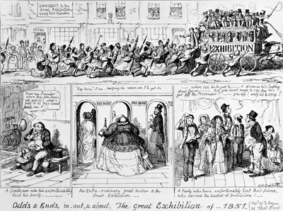 La Grande Exposition de 1851 à Hyde Park, Londres - George Cruikshank