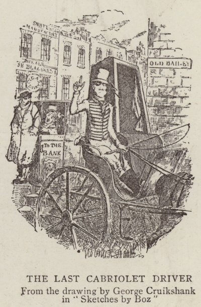 Le dernier conducteur de cabriolet - George Cruikshank