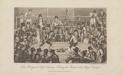 Tom, Jerry et Logic soutenant Tommy le ramoneur - George Cruikshank