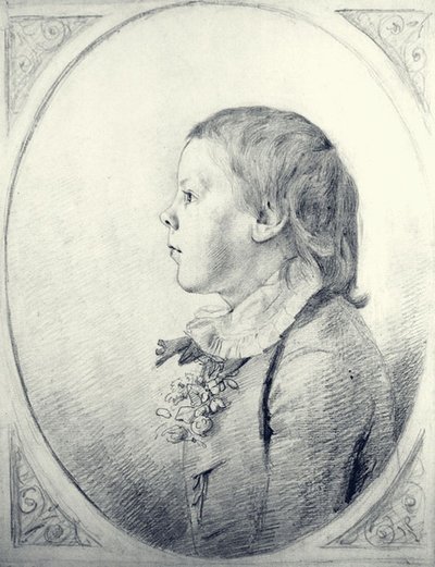 Portrait de profil d