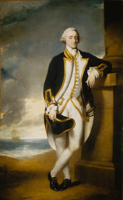Capitaine Hugh Palliser (1723-1796), vers 1775 - George Dance