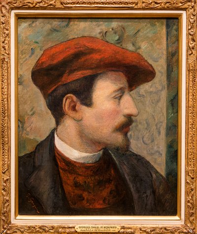 Portrait de Paul Gauguin (1848-1903) par George Daniel de Monfreid (1856-1929) - Musée des Beaux-Arts ~ St. Petersburg, Floride, USA - George Daniel de Monfreid
