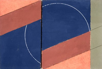 Peinture - Cercle interrompu - George Dannatt
