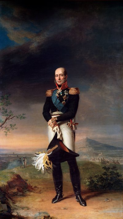 Portrait du maréchal de camp comte Mikhail Barklay-de-Tolli, 1829 - George Dawe