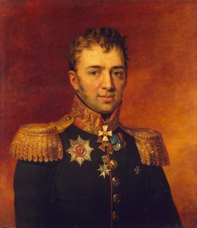 Portrait de Piotr Gavrilovitch Likhachov 1758-1813, avant 1825 - George Dawe